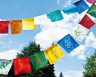 Meditation Tibetische Gebetsfahnen - Baumwolle 8...